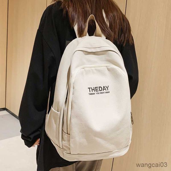 backpacks quality canvas backpack for men women solid casual lapbackpack fashion college student schoolbag large capacity travel bag r230718
backpacks quality canvas backpack for men women solid casual lapbackpack fashion college student schoolbag large capacity travel bag r230718