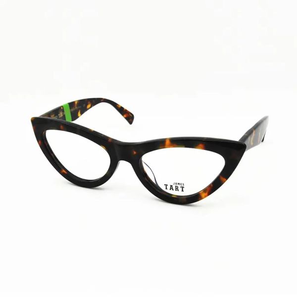 james tart 234 optical eyeglasses for retro style anti-blue light lens plate cat eye full frame with box 5a, White;black
james tart 234 optical eyeglasses for retro style anti-blue light lens plate cat eye full frame with box 5a, White;black
