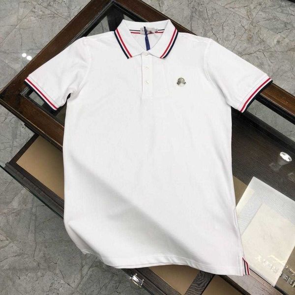 men's polo shirt summer new designer high-quality lapel classic paragraph embroidered solid color striped short-sleeved t-shirt, White;black
men's polo shirt summer new designer high-quality lapel classic paragraph embroidered solid color striped short-sleeved t-shirt, White;black