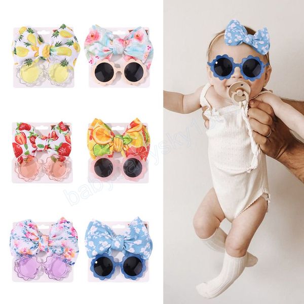 2pcs kids print bows headbands sunglasses set children protection glasses baby girls vacation hair accessories, Slivery;white
2pcs kids print bows headbands sunglasses set children protection glasses baby girls vacation hair accessories, Slivery;white