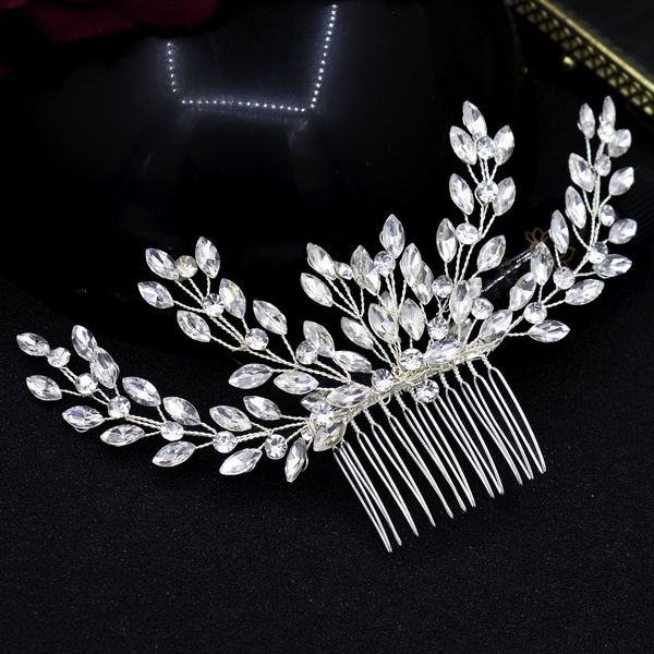 diamond tiara with comb rhinestone decoration curly hair accessories side decorative with wedding jewelry diamond bridal hairbands headpiece, Silver
diamond tiara with comb rhinestone decoration curly hair accessories side decorative with wedding jewelry diamond bridal hairbands headpiece, Silver