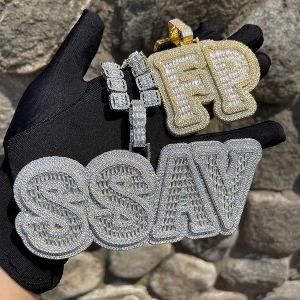 personalized hip hop name custom vvs moissanite pendant silver men's diamond bling iced out letter pendant chain necklace
personalized hip hop name custom vvs moissanite pendant silver men's diamond bling iced out letter pendant chain necklace