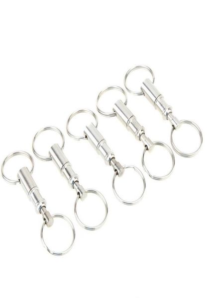 10pcs premium quick release pullapart key removable handy keyring detachable keychain accessory with two split rings to2439552305, Silver
10pcs premium quick release pullapart key removable handy keyring detachable keychain accessory with two split rings to2439552305, Silver