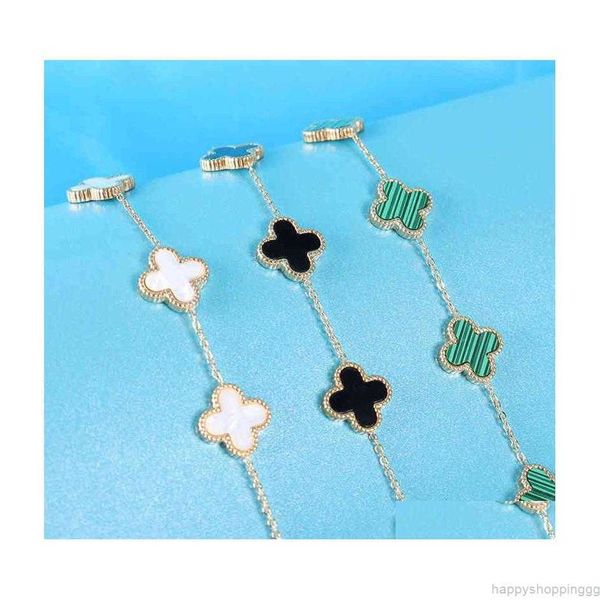 charm bracelets lucky five flowers and four leaf clover bracelet womens japane korean version ins simple personality high sense nich otaag, Silver
charm bracelets lucky five flowers and four leaf clover bracelet womens japane korean version ins simple personality high sense nich otaag, Silver