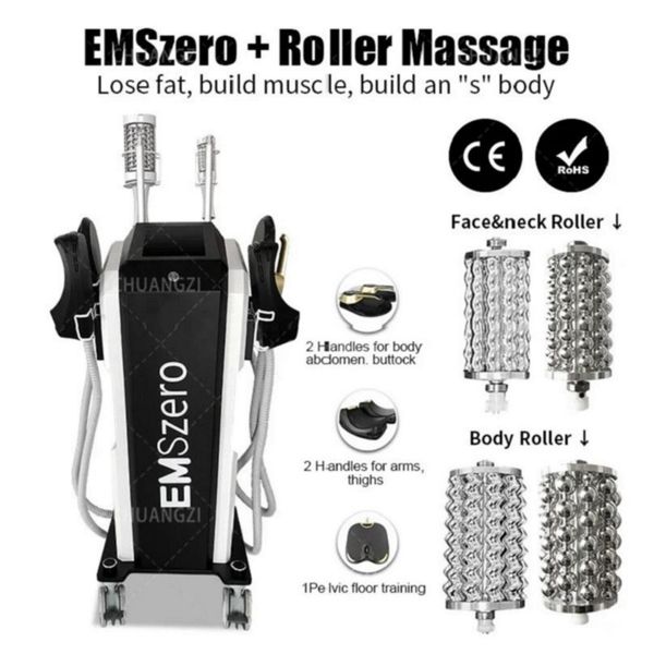 dlsemslim high-power emszero machine with stimulation radio frequency handles option roller massager
dlsemslim high-power emszero machine with stimulation radio frequency handles option roller massager