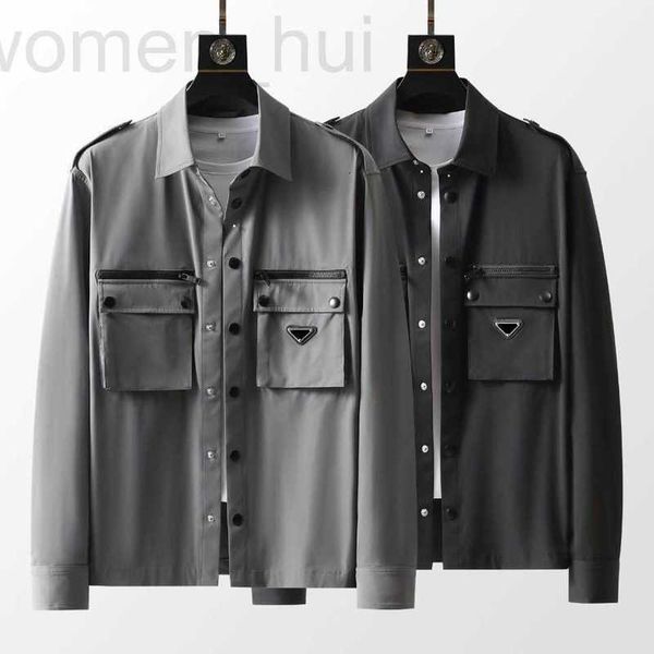 men's jackets designer 2021 solid color tooling jacket men korean fashion business casual mens harajuku streetwear social long-sleeved, Black;brown
men's jackets designer 2021 solid color tooling jacket men korean fashion business casual mens harajuku streetwear social long-sleeved, Black;brown