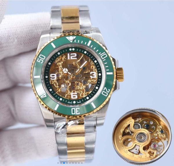 4 style classic men wristwatches 40mm ceramic bezel sapphire luminous hollow out movement 904l steel super quality 116610 mechanical automat, Slivery;brown
4 style classic men wristwatches 40mm ceramic bezel sapphire luminous hollow out movement 904l steel super quality 116610 mechanical automat, Slivery;brown