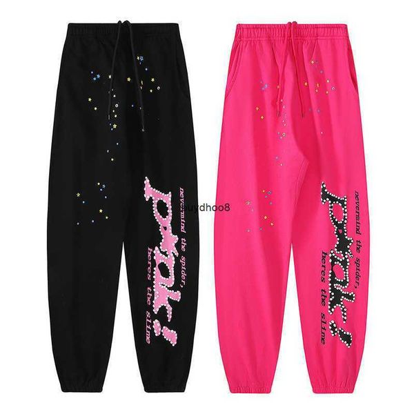 men and women fashion pants sweatpants young thug celebrity same style sp5der 555555pink terry casual leggings sn1i, Black;white
men and women fashion pants sweatpants young thug celebrity same style sp5der 555555pink terry casual leggings sn1i, Black;white