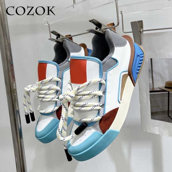 round toe mixed colors sneakers women's lace up simple flat shoes fashion comfortable all-match trend casual shoes new
round toe mixed colors sneakers women's lace up simple flat shoes fashion comfortable all-match trend casual shoes new