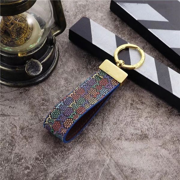 leather keychain classic exquisite luxury designer car keyring zinc alloy letter lanyard gold black metal small jewelry gift box 9 colors, Silver
leather keychain classic exquisite luxury designer car keyring zinc alloy letter lanyard gold black metal small jewelry gift box 9 colors, Silver