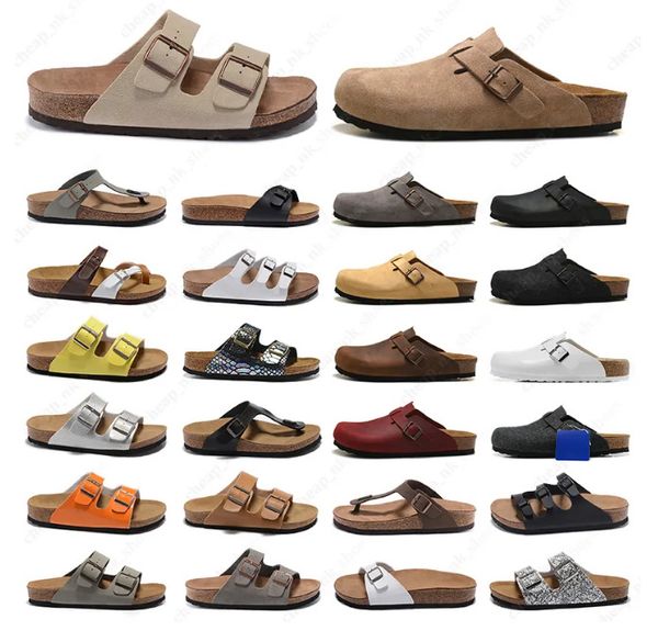 designer boston summer cork flat slippers fashion leather slide favourite beach sandals casual shoes clogs for women men arizona mayari dz09, White;red
designer boston summer cork flat slippers fashion leather slide favourite beach sandals casual shoes clogs for women men arizona mayari dz09, White;red