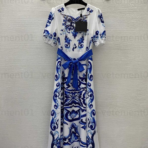 dress blue mediterranean dress designer clothing beaded decoration with diamonds on the chest bubble sleeve dress send belt womens designer, Black;gray
dress blue mediterranean dress designer clothing beaded decoration with diamonds on the chest bubble sleeve dress send belt womens designer, Black;gray