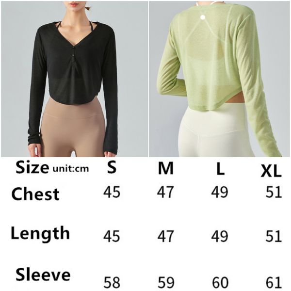 ll-dsl370 womens yoga outfit active shirts & tees outer exercise fitness running wear casual wrap sportswear long sleeve loose sun-protectiv
ll-dsl370 womens yoga outfit active shirts & tees outer exercise fitness running wear casual wrap sportswear long sleeve loose sun-protectiv