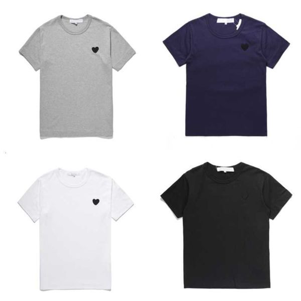 23 summer designer t-shirts small black heart 2 eyes pattern t shirt new casual fashion brand embroidery love hearts pure cotton short sleev, White;black
23 summer designer t-shirts small black heart 2 eyes pattern t shirt new casual fashion brand embroidery love hearts pure cotton short sleev, White;black