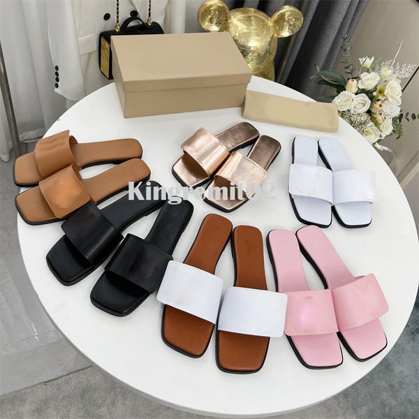 designer slippers women slipper leather sandals square head slipperss fashion flat slides summer beach sandal, Black
designer slippers women slipper leather sandals square head slipperss fashion flat slides summer beach sandal, Black