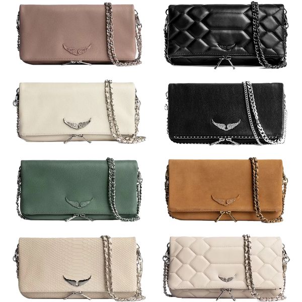 luxury designer zadig voltaire shoulder bags pochette rock swing your wings cross body tote genuine leather handbags clutch womens wallet me
luxury designer zadig voltaire shoulder bags pochette rock swing your wings cross body tote genuine leather handbags clutch womens wallet me