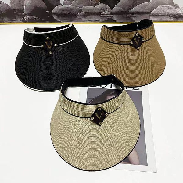 womens designer leather letter straw hat visors cap sun hat fashion knitted hat cap men woman wide brim hats summer bucket hats outdoor beac, Blue;gray
womens designer leather letter straw hat visors cap sun hat fashion knitted hat cap men woman wide brim hats summer bucket hats outdoor beac, Blue;gray