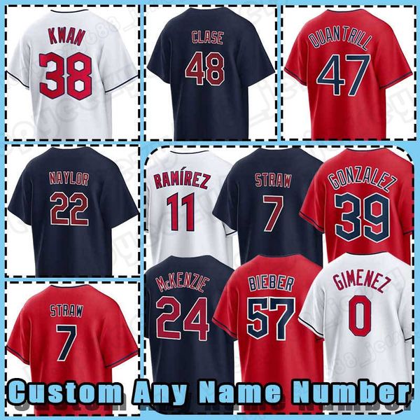 11 jose ramirez 57 shane bieber baseball jerseys 0 andres gimenez 7 myles straw steven kwan cal quantrill emmanuel clase guardians mike zuni, Blue;black
11 jose ramirez 57 shane bieber baseball jerseys 0 andres gimenez 7 myles straw steven kwan cal quantrill emmanuel clase guardians mike zuni, Blue;black