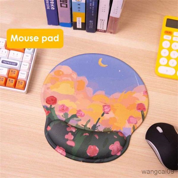 Image of Mouse Pads Wrist With Wrist Support Ergonomic Gaming Desktop Mouse Pad Wrist Drop Office Mouse Pad R230609