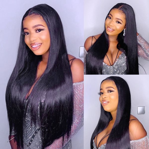 250 density straight lace front wig 30 40 inch human hair wig brazilian hair wigs for women pre plucked 13x4 hd lace frontal wig, Black;brown
250 density straight lace front wig 30 40 inch human hair wig brazilian hair wigs for women pre plucked 13x4 hd lace frontal wig, Black;brown