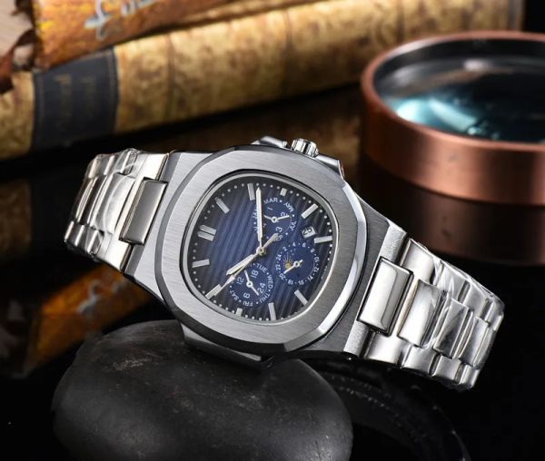 luxury brand mens watches quartz movement watches nautilus 5740 designer wrist watch men commerce wristwatches metal strap women's watc, Slivery;golden
luxury brand mens watches quartz movement watches nautilus 5740 designer wrist watch men commerce wristwatches metal strap women's watc, Slivery;golden