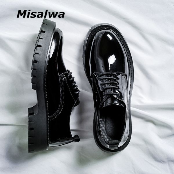 misalwa mid heel men oxford shoes patent leather british men's office shoes men dress shoes formal lace-up black shoes
misalwa mid heel men oxford shoes patent leather british men's office shoes men dress shoes formal lace-up black shoes