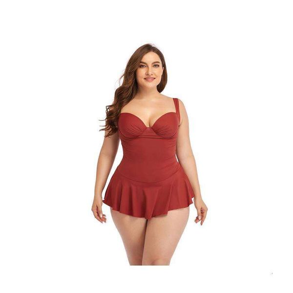 siamese plus size swimsuit skirt chest pad with steel bracket for women wholesale, White;black
siamese plus size swimsuit skirt chest pad with steel bracket for women wholesale, White;black