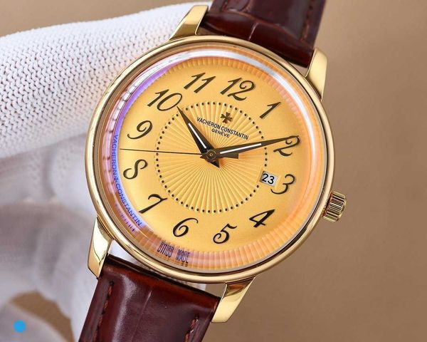 formal classic luxury wrist watches v c luxu 40mm concise steady first-choice gift iced out 9015 movement watch colors number 1pp, Slivery;brown
formal classic luxury wrist watches v c luxu 40mm concise steady first-choice gift iced out 9015 movement watch colors number 1pp, Slivery;brown