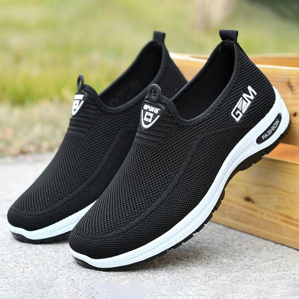 2023 new men's casual shoes slip-on comfortable breathable men sneaker walking antiskid jogging men sport shoes, Black
2023 new men's casual shoes slip-on comfortable breathable men sneaker walking antiskid jogging men sport shoes, Black