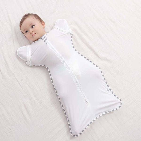 shock sleeping bag surrender style bamboo fiber baby swaddle with detachable sleeves children's anti kick quilt newborn scarf 
shock sleeping bag surrender style bamboo fiber baby swaddle with detachable sleeves children's anti kick quilt newborn scarf