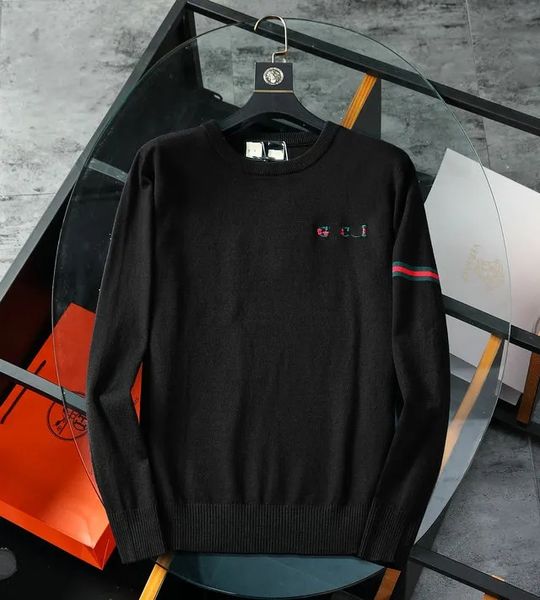 sweater men's designer allover technology sweater printed footstool knitted round neck women's sportswear style, Black
sweater men's designer allover technology sweater printed footstool knitted round neck women's sportswear style, Black
