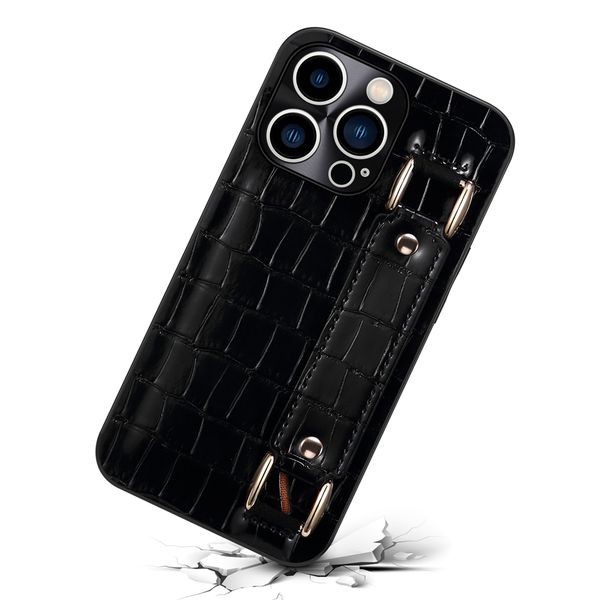 flexible wrist strap phone case for iphone 14 13 12 pro max luxury pu leather shockproof cases card holder croco pattern cover
flexible wrist strap phone case for iphone 14 13 12 pro max luxury pu leather shockproof cases card holder croco pattern cover