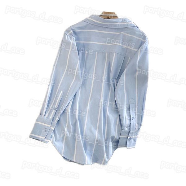luxury women blouse striped casual shirt summer long sleeve street style shirts, Black
luxury women blouse striped casual shirt summer long sleeve street style shirts, Black