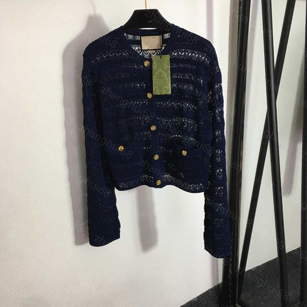 23ss womens knits womens designer clothing lettered gold button hollowed out wool cardigan womens clothes, White
23ss womens knits womens designer clothing lettered gold button hollowed out wool cardigan womens clothes, White