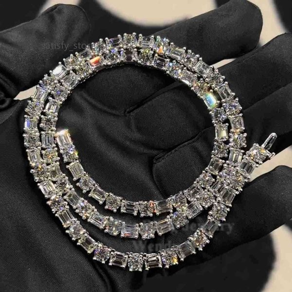real 925 sterling silver 5mm moissanite tennis chain f color vvs baguette/emerald diamond necklace
real 925 sterling silver 5mm moissanite tennis chain f color vvs baguette/emerald diamond necklace