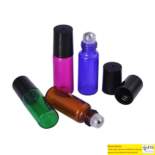 wholesale price thick 5ml amber purple greenrose red empty roll on glass bottle for essential oil bottle with metal roller ball
wholesale price thick 5ml amber purple greenrose red empty roll on glass bottle for essential oil bottle with metal roller ball
