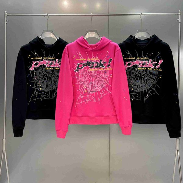 2023 men and women fashion hoodies sweatshirts young thug star's same terry style sp5der 5555555 pink hoodie sweater couple 154 cmuq, Black
2023 men and women fashion hoodies sweatshirts young thug star's same terry style sp5der 5555555 pink hoodie sweater couple 154 cmuq, Black