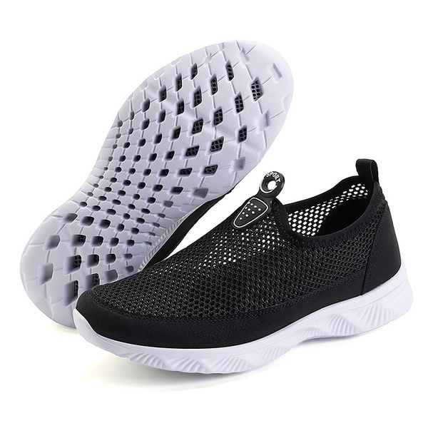 new summer large size women shoes mesh lightweight breathable casual shoes for women outdoor fashion comfortable women sneakers, Black
new summer large size women shoes mesh lightweight breathable casual shoes for women outdoor fashion comfortable women sneakers, Black