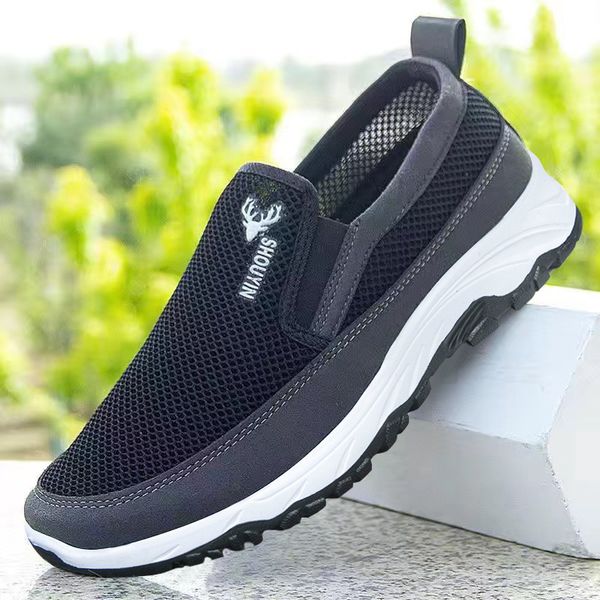 new summer men shoes fashion mesh lightweight breathable sneakers men soft sole anti-slip casual shoes for men zapatos de hombre, Black
new summer men shoes fashion mesh lightweight breathable sneakers men soft sole anti-slip casual shoes for men zapatos de hombre, Black