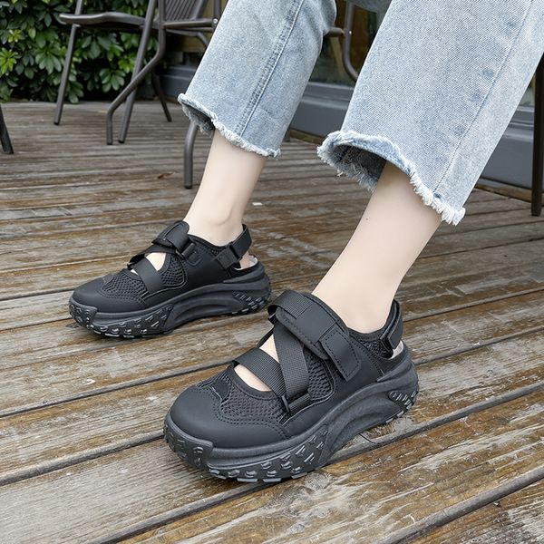 womens casual chunky sneakers 2023 summer new breathable mesh platform sports sandals for women outdoor ladies casual shoes, Black
womens casual chunky sneakers 2023 summer new breathable mesh platform sports sandals for women outdoor ladies casual shoes, Black