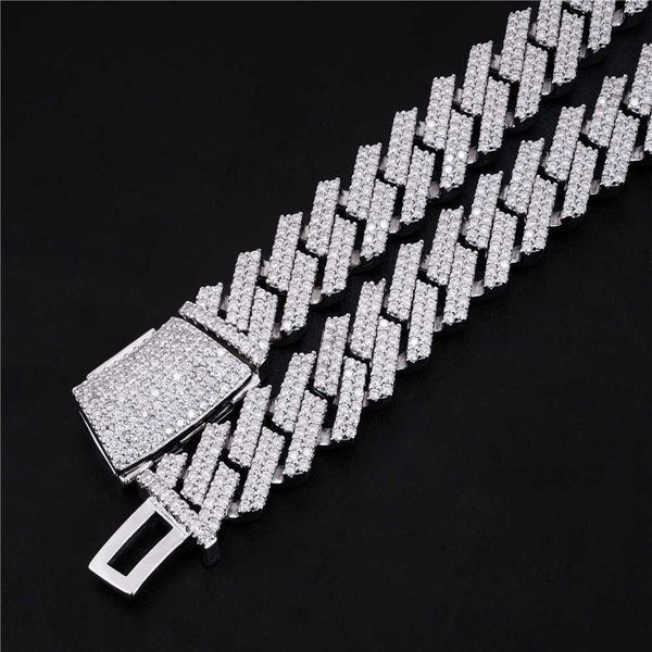 miami hip hop bling baguette lab d 925 sterling silver men 18in cuban link necklace
miami hip hop bling baguette lab d 925 sterling silver men 18in cuban link necklace