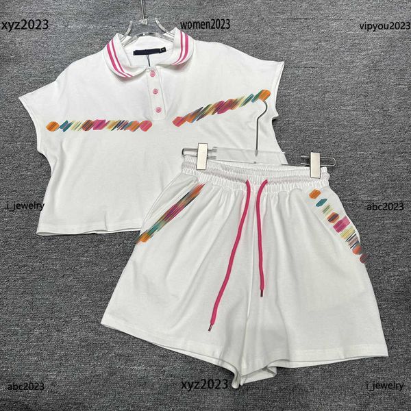 designer tracksuits women casual set 2pcs colorful classic pattern printed lapel t-shirt and lace up shorts june07, Gray
designer tracksuits women casual set 2pcs colorful classic pattern printed lapel t-shirt and lace up shorts june07, Gray