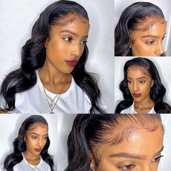 long body wave virgin wigs 13x4 for women human hair hd transparent lace frontal wig for women, Black;brown
long body wave virgin wigs 13x4 for women human hair hd transparent lace frontal wig for women, Black;brown