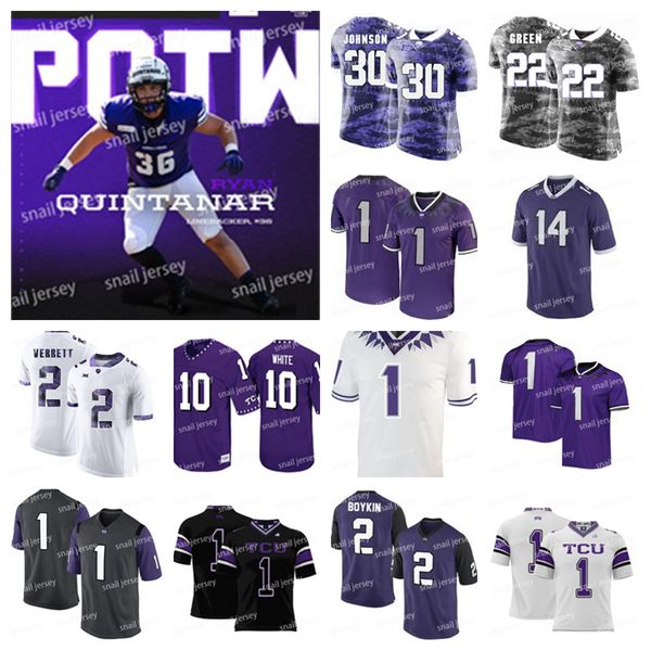 custom ncaa tcu horned frogs colton dobson joe laterza ryan quintanar griffin kell matthew kerr franklin estrada ii hunter krepp tj willson, Black
custom ncaa tcu horned frogs colton dobson joe laterza ryan quintanar griffin kell matthew kerr franklin estrada ii hunter krepp tj willson, Black