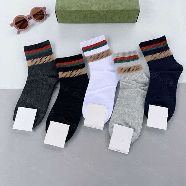 23ss designer men women socks low-cut socks 5 pairs in box brand letter jacquard pure cotton socks sweat-absorbent comfortable mens underwea, Black
23ss designer men women socks low-cut socks 5 pairs in box brand letter jacquard pure cotton socks sweat-absorbent comfortable mens underwea, Black