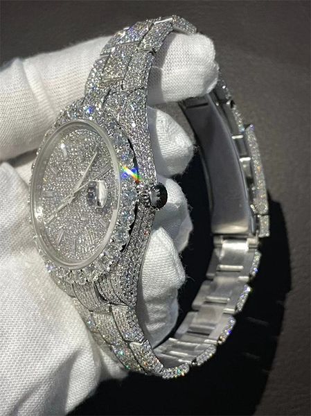 luxury mens designer watch for men movement watches moissanite watch mens watch diamond iced out watch montre homme automatic montre de luxe, Slivery;brown
luxury mens designer watch for men movement watches moissanite watch mens watch diamond iced out watch montre homme automatic montre de luxe, Slivery;brown