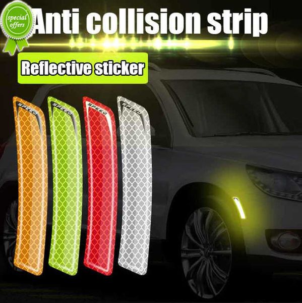 new 2pcs car safety warning sticker mark car reflective stickers tape bumper reflective strips decorative car exterior accessories
new 2pcs car safety warning sticker mark car reflective stickers tape bumper reflective strips decorative car exterior accessories