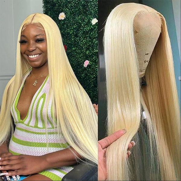 613 lace frontal wig 30 inch straight blonde lace front wig for women pre plucked brazilian glueless human hair wigs, Black;brown
613 lace frontal wig 30 inch straight blonde lace front wig for women pre plucked brazilian glueless human hair wigs, Black;brown