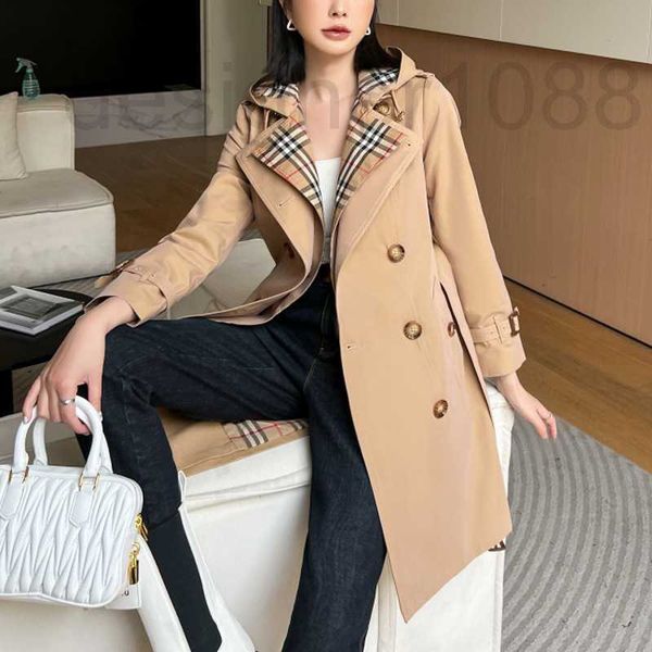 designer b family's 23 year spring and autumn new counter boutique british style heavy industry hooded windbreaker mid length coat 0qr5, Tan;black
designer b family's 23 year spring and autumn new counter boutique british style heavy industry hooded windbreaker mid length coat 0qr5, Tan;black