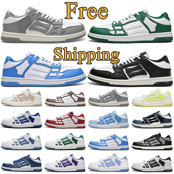 men women designer casual shoes skelet bones runner mens sneakers skel low black green white pink grey blue lace up outdoor trainers
men women designer casual shoes skelet bones runner mens sneakers skel low black green white pink grey blue lace up outdoor trainers